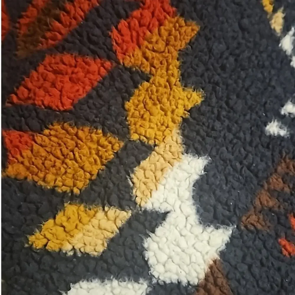 Pendleton Sherpa Fleece Blanket Legend Lake Dark Blue Cozy King Size